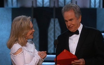 Óriási égés az Oscar-díjátadáson – rossz győztest hirdettek ki