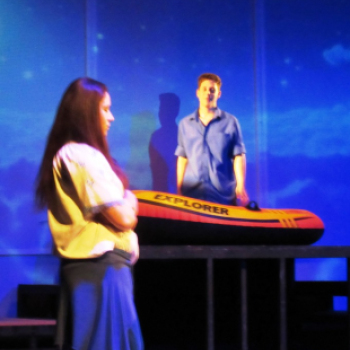 Holdbéli csónakok - részlet