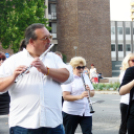 Mazsorettek és fúvós zene