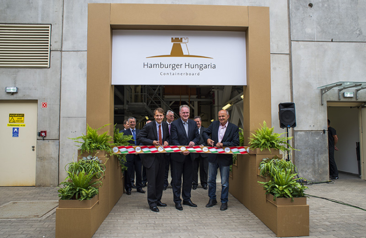 Erőművet avattak a Hamburger Hungáriában