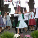 Móricz iskolások szereplése a Főtér avatásán