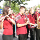 Mazsorettek és fúvós zene