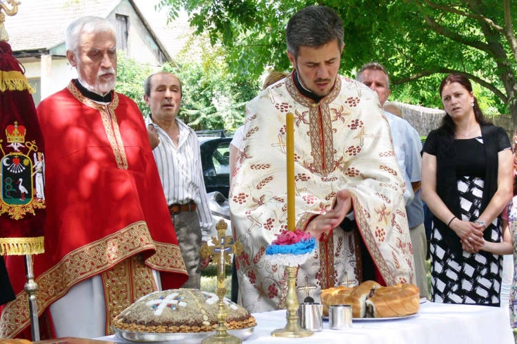 Kalács és koljivó az Úr menybemenetelének tiszteletére