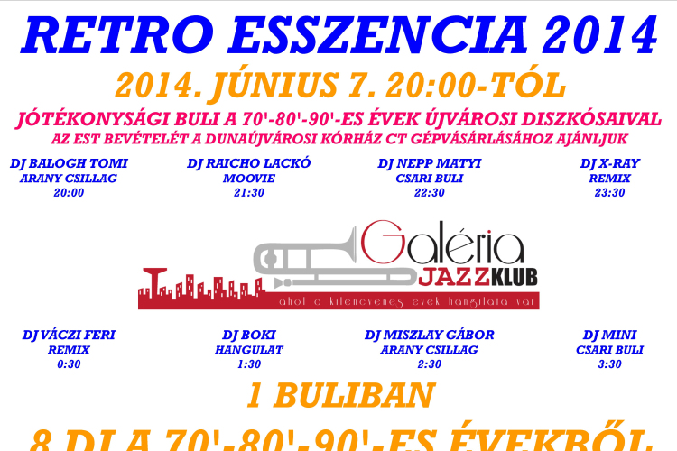 Retro-esszencia jótékony céllal