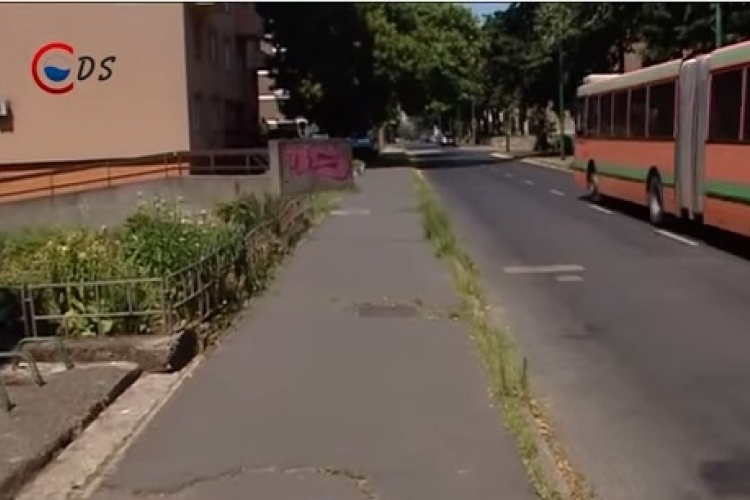 Aláírások a Bocskai járdáiért-DSTV videóval