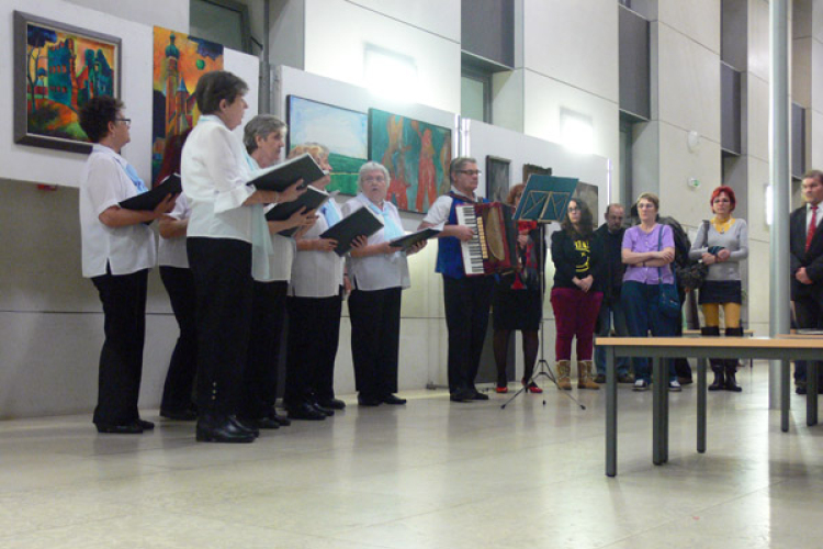 Festőművészek és barátok - kamarakiállítás