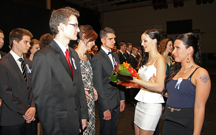 Szalagavató a Bánkiban