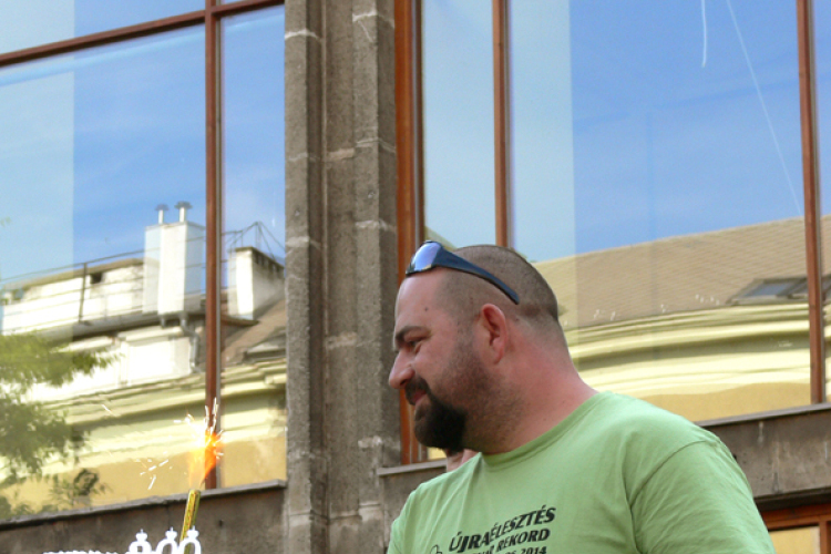 Az újraélesztés Guinness rekordkísérlete