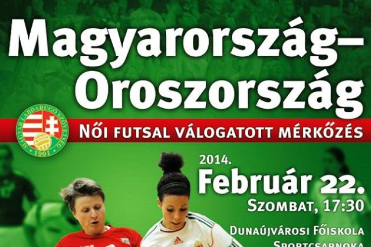 Női futsal nemzetközi mérkőzés a főiskolán