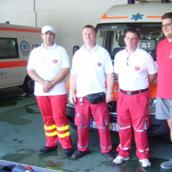 Dunaújvárosi mentők a mentőversenyen
