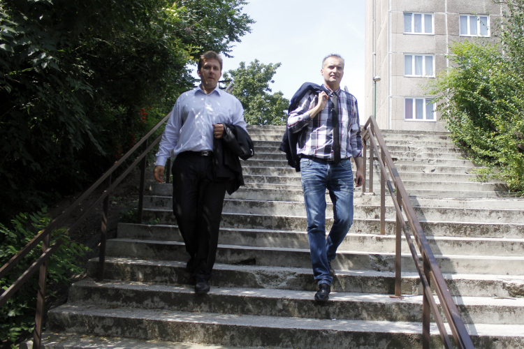 Cserna Gábor polgármester városnézőben