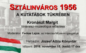 Sztálinváros 1956 - A kutatások tükrében
