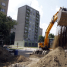 Forgalom elterelés, építkezés