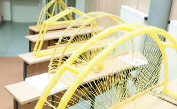 132 kilót bírt a győztes tésztahíd