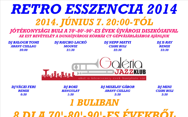 Retro-esszencia jótékony céllal