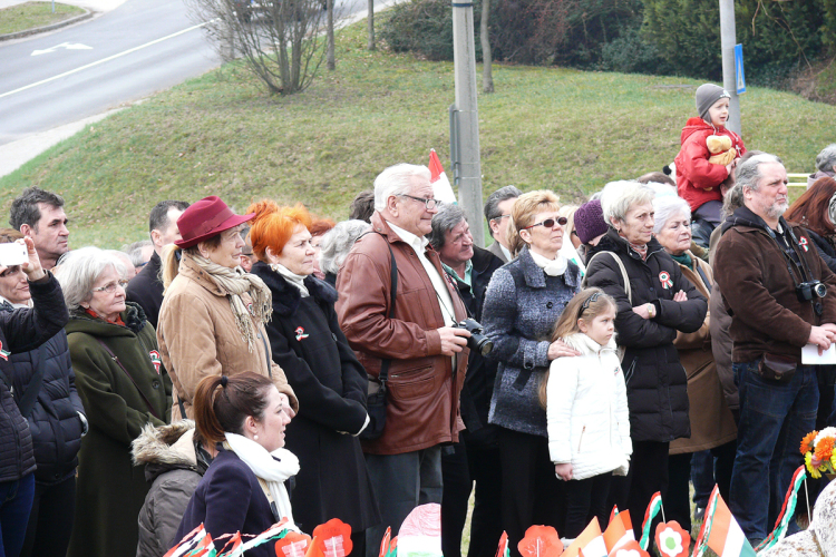 „Talpra magyar, hí a haza!” Megemlékezés az ’48-as emlékműnél