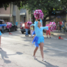 Mazsorettek és fúvós zene