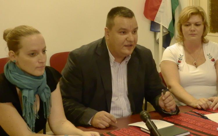 Magyar András az Együtt 2014 és az MSZP dunaújvárosi jelöltje 