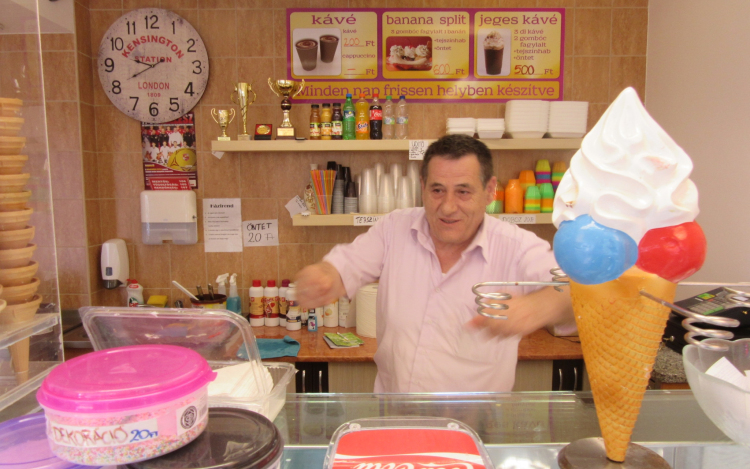 A fagyimester Szlovéniából jött