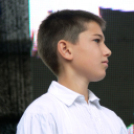 Móricz iskolások szereplése a Főtér avatásán