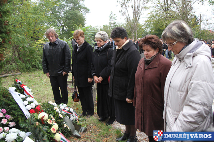 Megemlékezés a kopjafánál