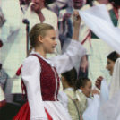 Móricz iskolások szereplése a Főtér avatásán