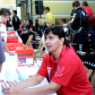 Szurkolói találkozó a Dunaújvárosi Kohász Kézilabda Akadémiával, utcabál a Neoton Famíliával.