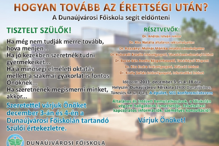 Hogyan tovább az érettségi után?