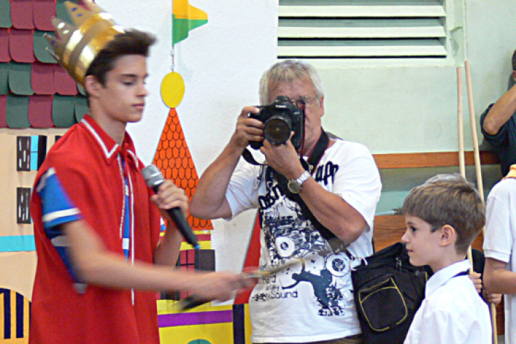 Elsős avatás a Vasvári Pál Általános iskolában