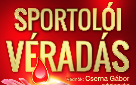 Vért adnak a sportolók