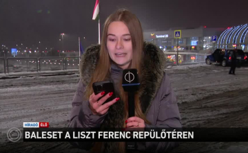 Havazás - Budapest Airport: elakadt egy Airbus A320 repülőgép az indítás közben