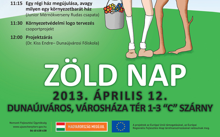 Zöld nap a Városháza térért