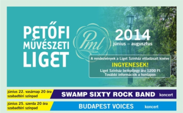 Petőfi Művészeti Liget szabadtéri programok