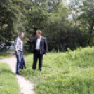 Cserna Gábor polgármester városnézőben