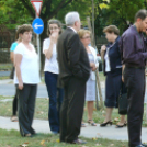 Sándor Frigyes szobrának leleplezése