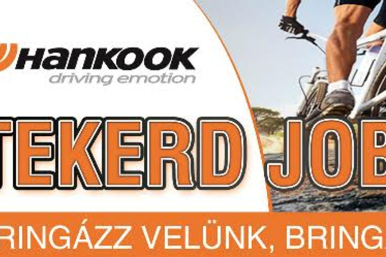 Mi kerékpározunk, a Hankook fizet