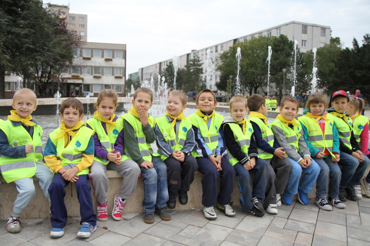 Szökőkutat teszteltek az ovisok