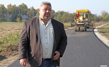 Kész a kerékpárút