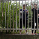 Gagarin téri óvoda kerítésfestés