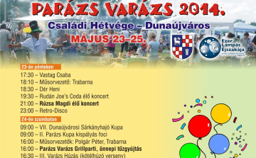 A küszöbön már a X. Parázs-Varázs-Családi Hétvége