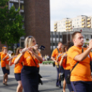 Mazsorettek és fúvós zene