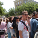 Nyolcadikos diákok bolondballagása