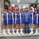 Mazsorettek és fúvós zene