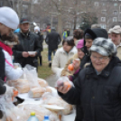 Ételosztás Dunaújvárosban