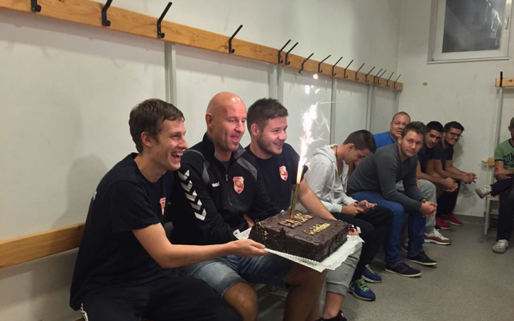 Kis ünneplés két meccs között