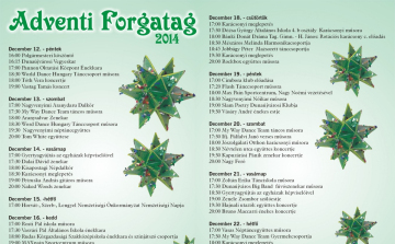 Adventi készülődés Dunaújvárosban