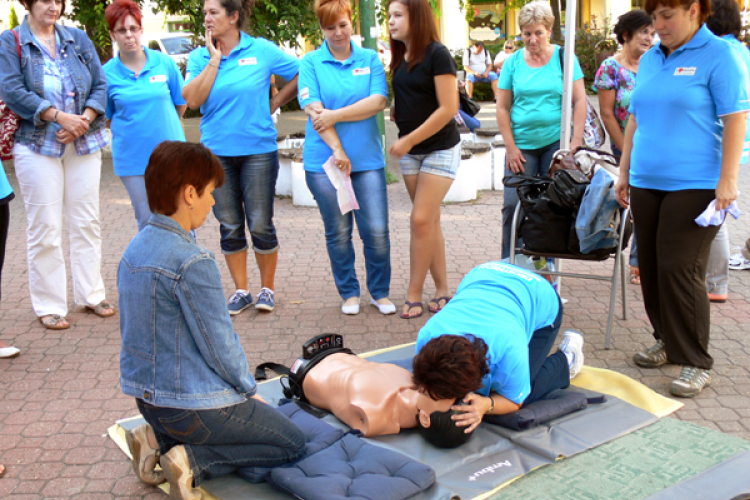 Az újraélesztés Guinness rekordkísérlete