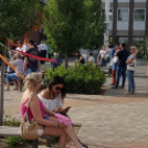 Majális a Városháza téren