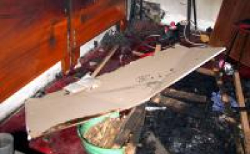 Tűz súlyos sérülttel