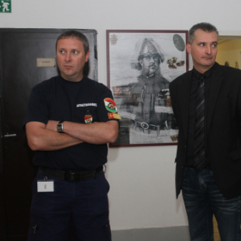 Polgármesteri látogatás a Tűzoltóknál